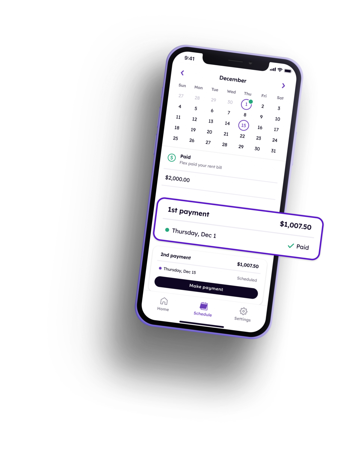 Flex Flex Pay Rent On Your Own Schedule